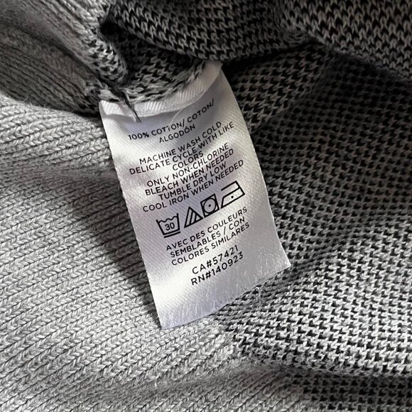 Loft Gray Cute Bunny Lightweight Sweater Womens Med Cottagecore Easter Girly - Picture 5 of 7